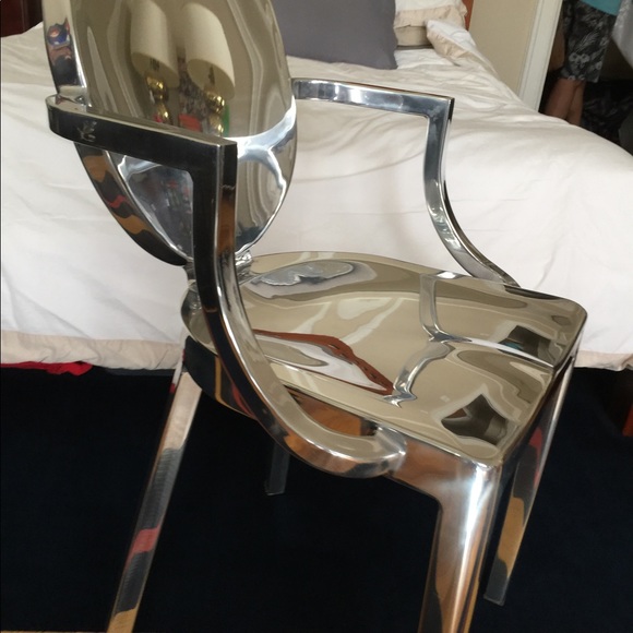 Philippe Stark Style CHROME Ghost Chair - Picture 13 of 16